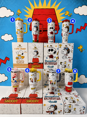 Snoopy & Peanuts 40oz Tumblers Multiple Styles