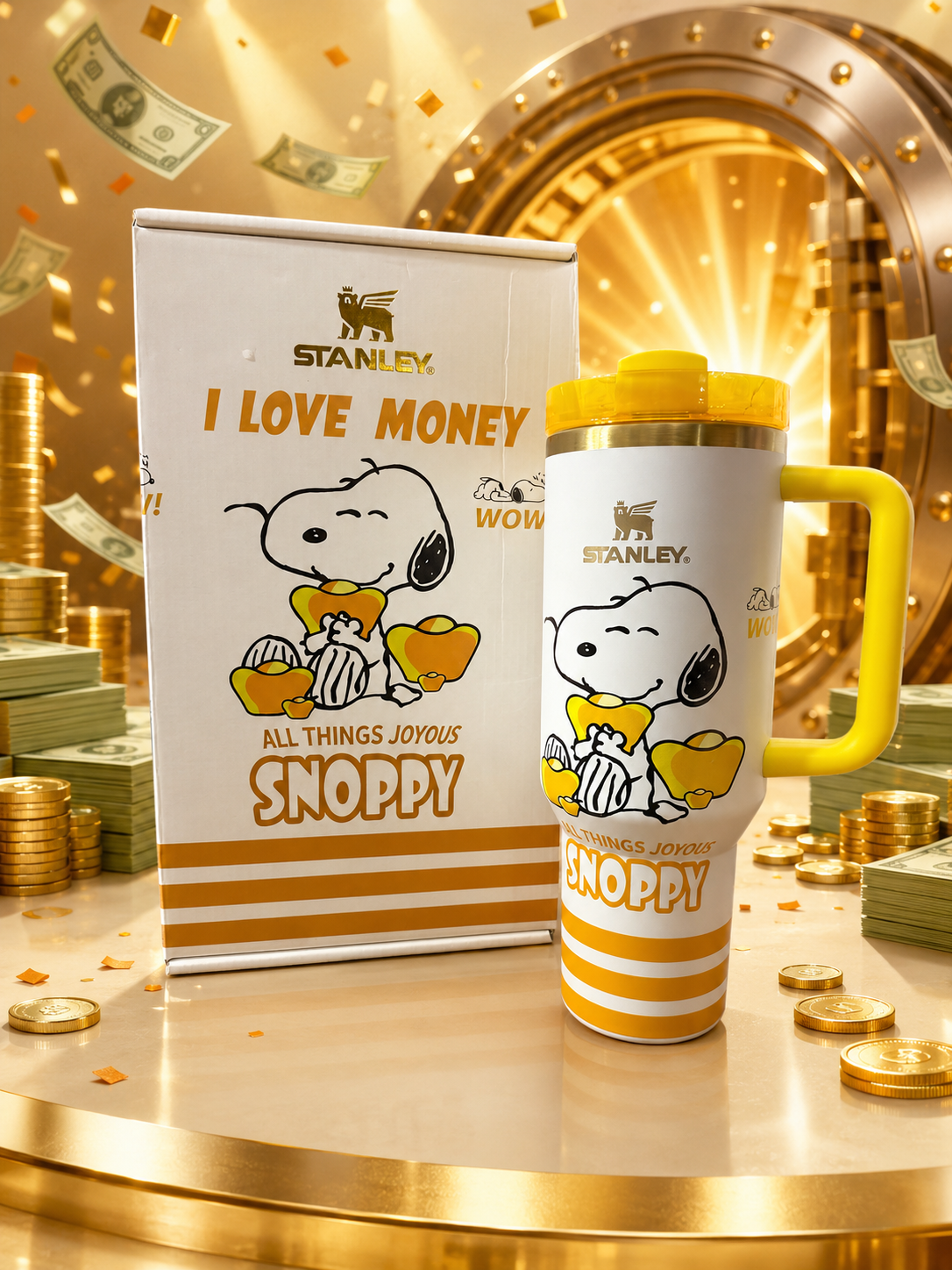 Snoopy & Peanuts 40oz Tumblers Multiple Styles