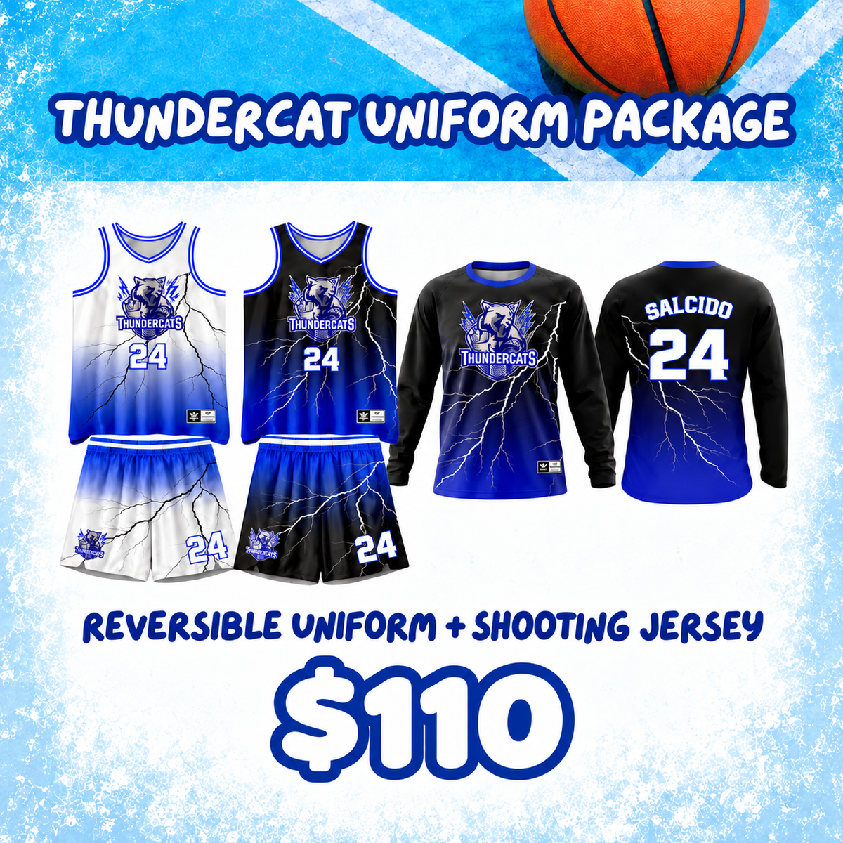 Thundercats Reversible Uniform Package